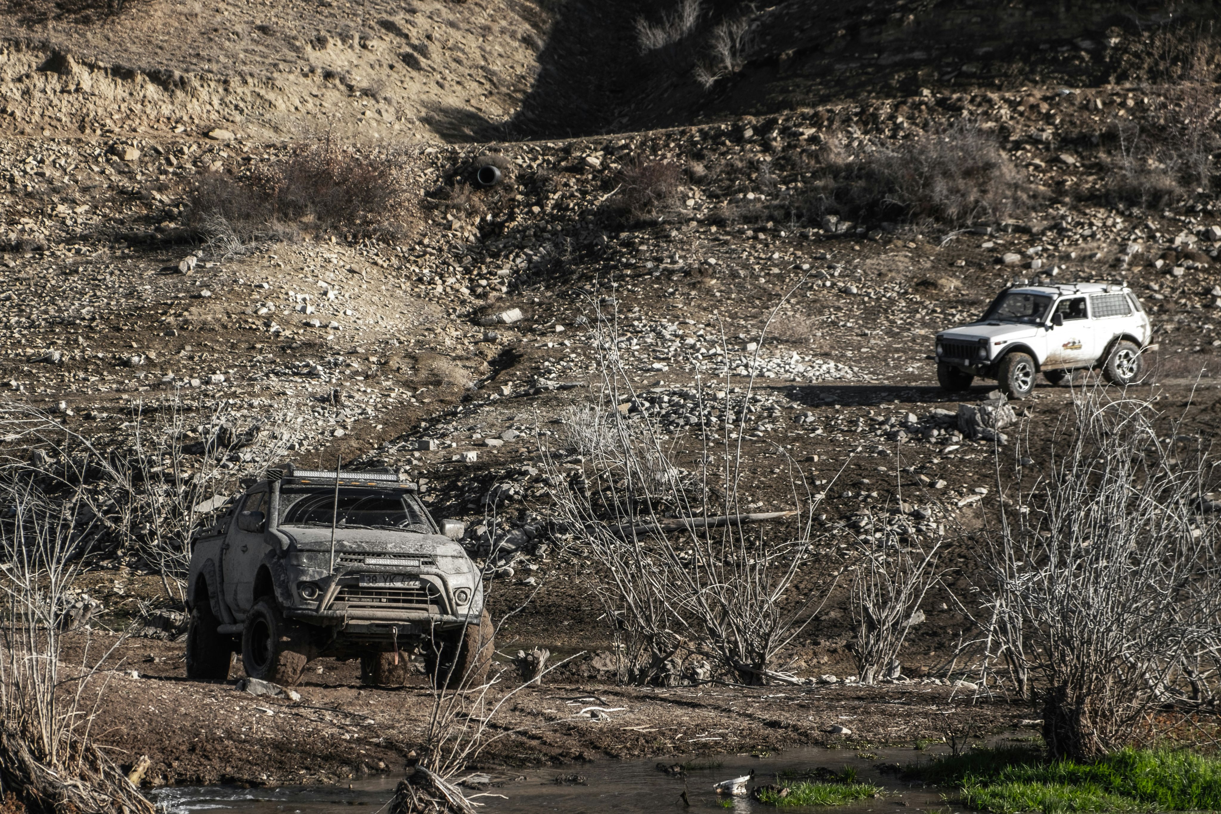 Внедорожники в горах